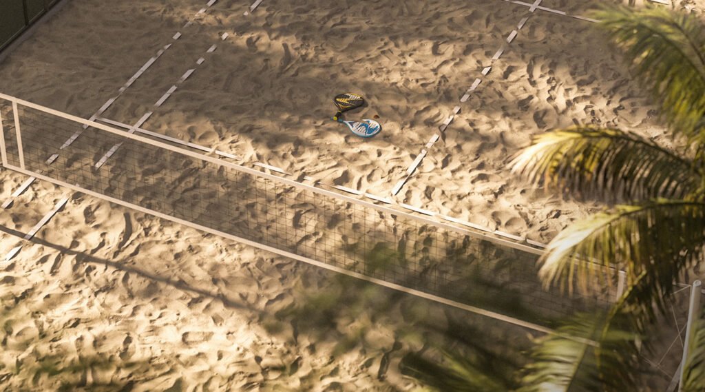 Quadra de areia